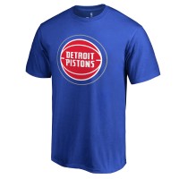 Detroit Pistons Royal Primary Logo 2 T-Shirt