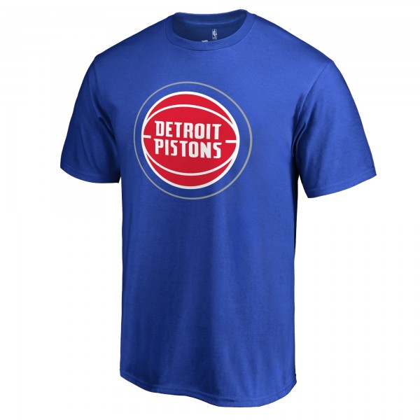 Detroit Pistons Royal Primary Logo 2 T-Shirt