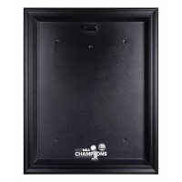 Golden State Warriors Fanatics Authentic 2017 NBA Finals Champions Logo Black Framed Jersey Display Case