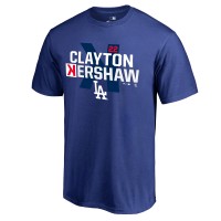Los Angeles Dodgers Clayton Kershaw Player Hometown Collection Royal T-Shirt