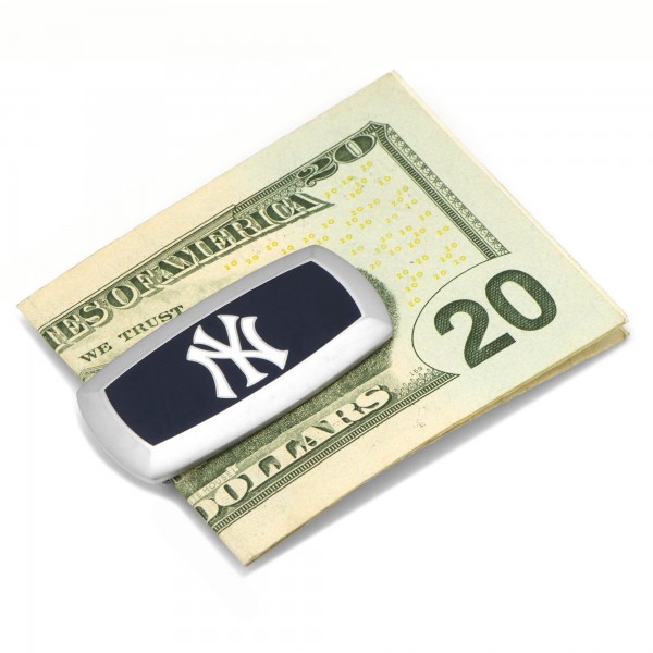 New York Yankees Navy Cushion Money Clip