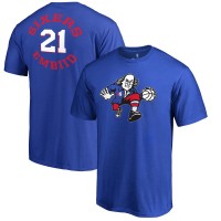 Футболка Joel Embiid Philadelphia 76ers Round About - Royal