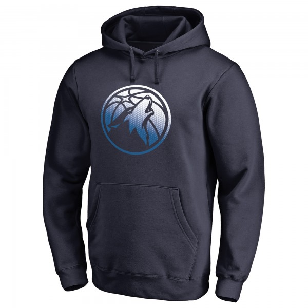 Толстовка Minnesota Timberwolves Gradient Logo - Navy