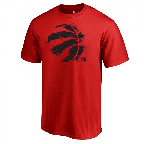 Toronto Raptors Red Splatter Logo T-Shirt