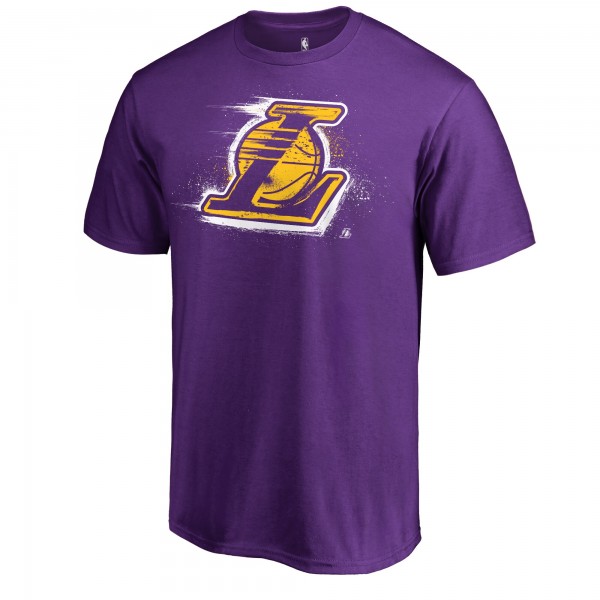 Футболка Los Angeles Lakers Splatter Logo - Purple