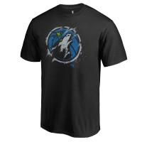 Футболка Minnesota Timberwolves Splatter Logo - Black