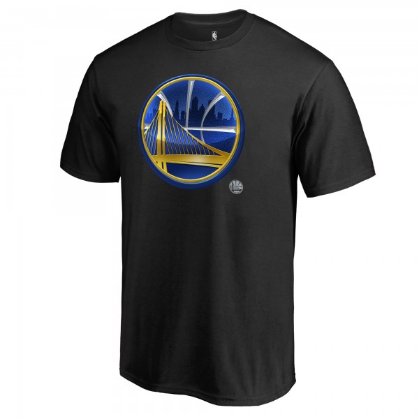 Golden State Warriors Fanatics Black Midnight Mascot T-Shirt