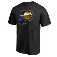 Indiana Pacers Fanatics Black Midnight Mascot T-Shirt