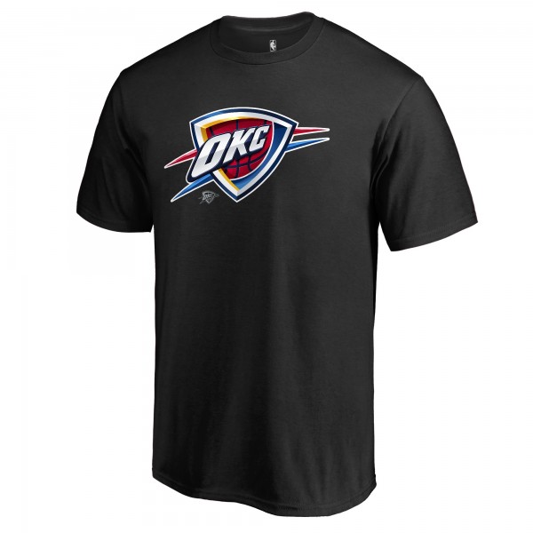 Футболка Oklahoma City Thunder Black Midnight Mascot