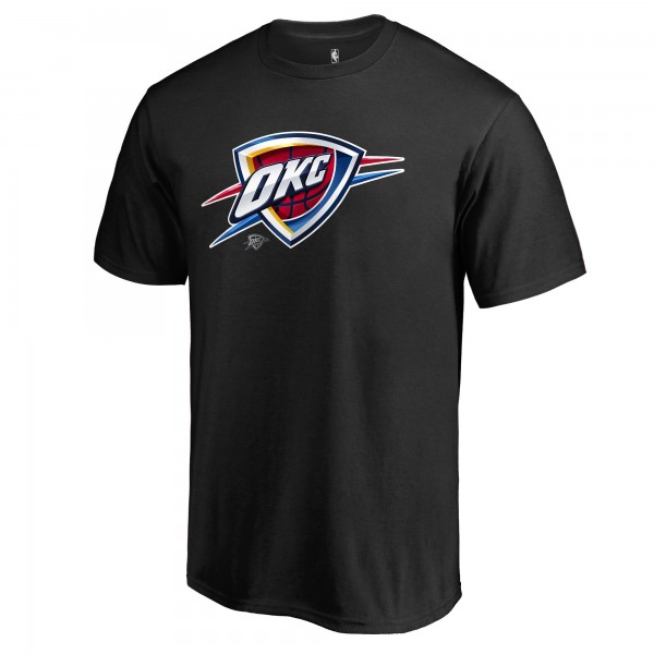 Футболка Oklahoma City Thunder Black Midnight Mascot
