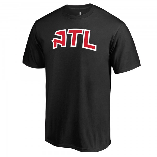 Футболка Atlanta Hawks Alternate Logo - Black