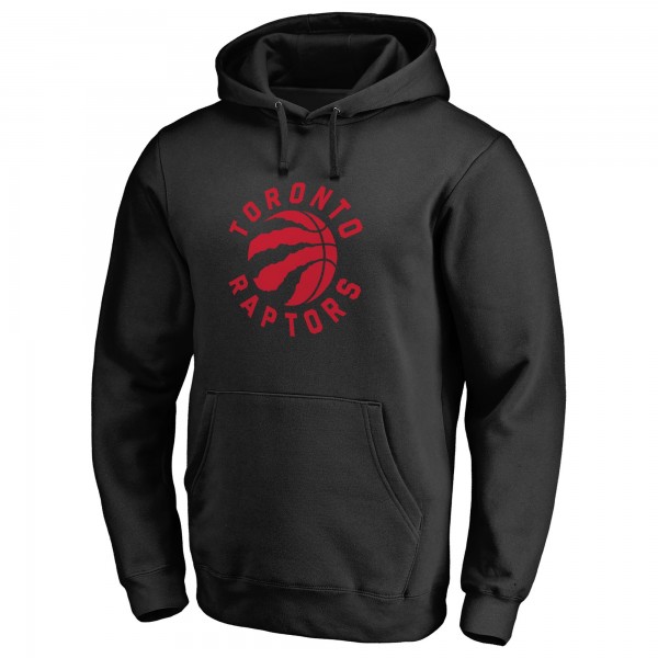 Toronto Raptors Black Alternate Logo Pullover Hoodie
