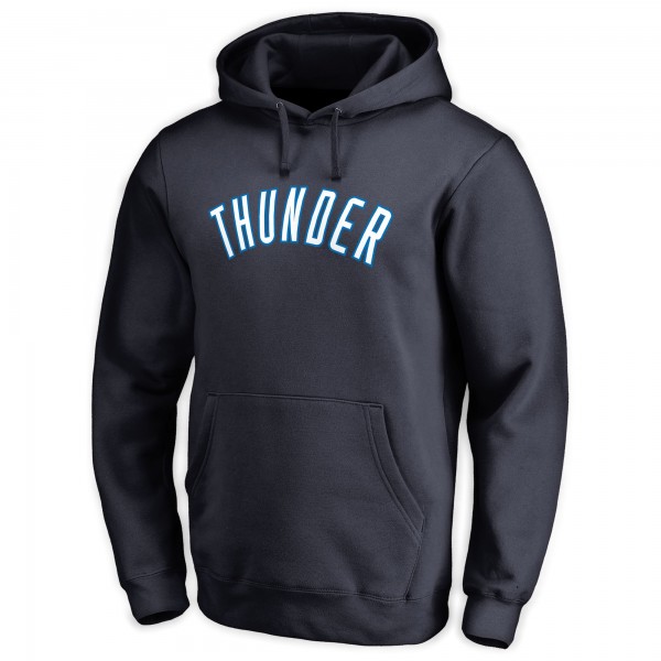 Толстовка Oklahoma City Thunder Navy Wordmark