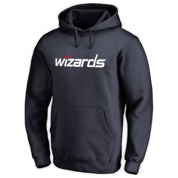 Толстовка с капюшоном Washington Wizards Wordmark - Navy - фирменная одежда NBA