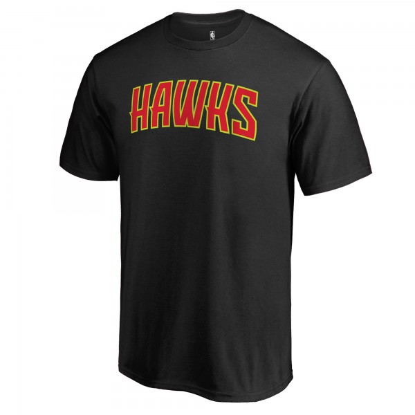 Футболка Atlanta Hawks Primary Wordmark - Black