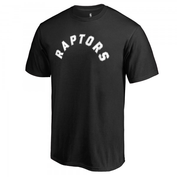 Toronto Raptors Black Primary Wordmark T-Shirt