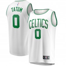 Игровая форма  Jayson Tatum Boston Celtics Fast Break Replica Away White - Association Edition