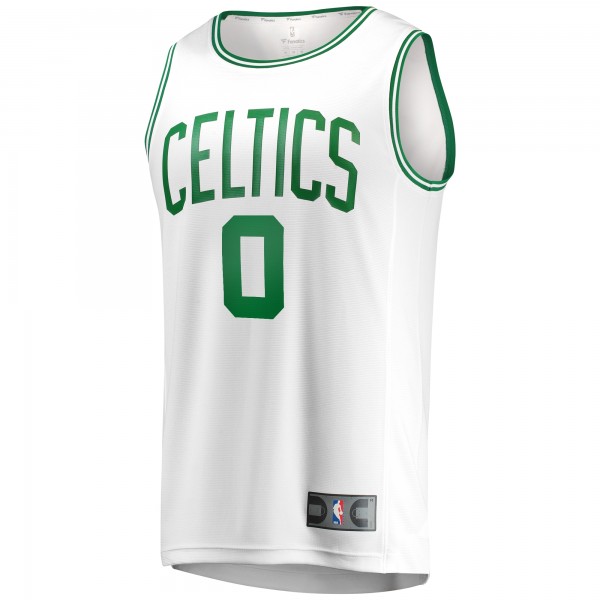 Boston Celtics Jayson Tatum Fanatics White Fast Break Replica Away Jersey - Association Edition