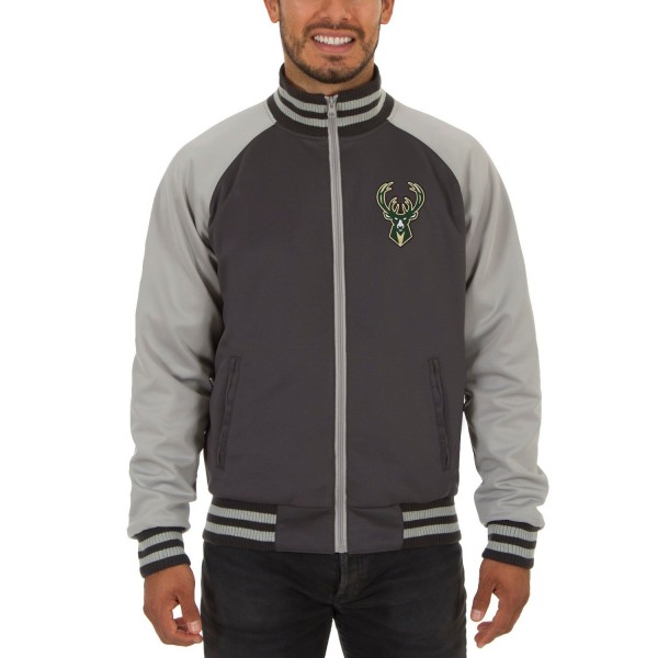 Куртка двусторонняя Milwaukee Bucks JH Design - Gray