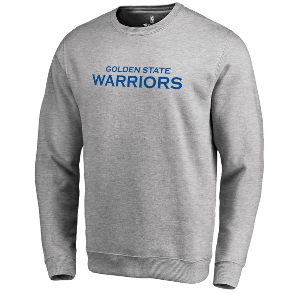 Кофта Golden State Warriors Wordmark - Heathered Gray