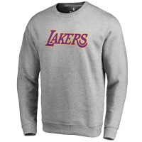 Кофта Los Angeles Lakers Wordmark - Heathered Gray