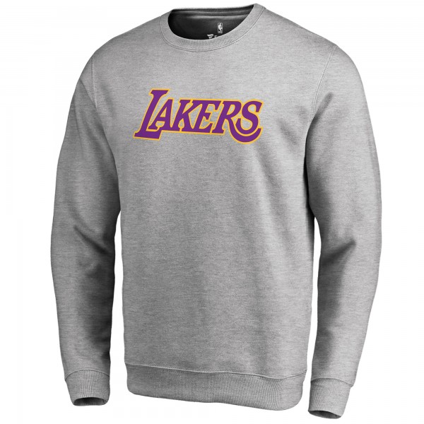Кофта Los Angeles Lakers Wordmark - Heathered Gray