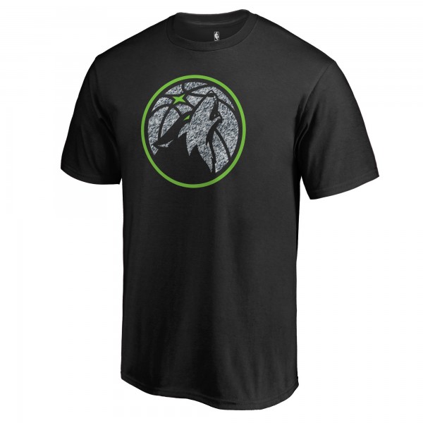 Футболка Minnesota Timberwolves Static Logo - Black