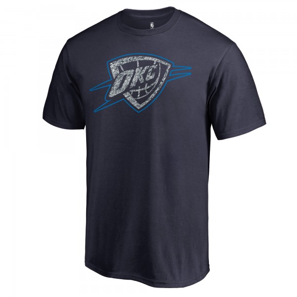 Футболка Oklahoma City Thunder Navy Static Logo