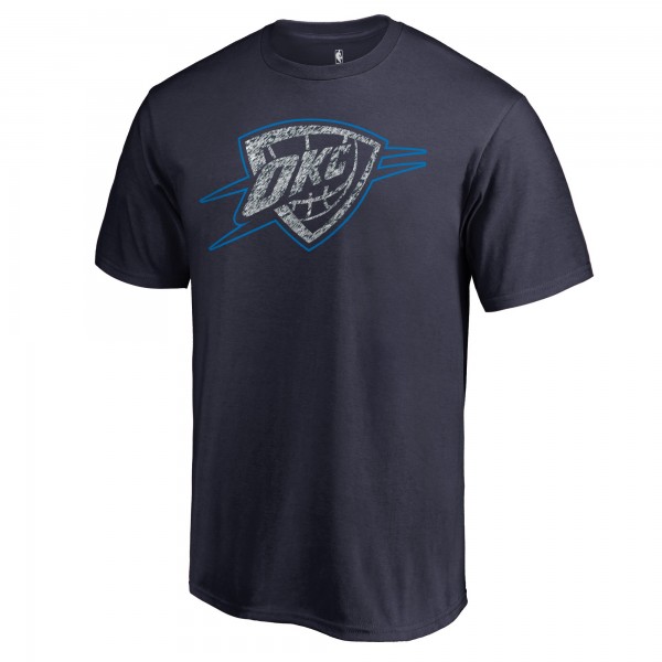 Футболка Oklahoma City Thunder Navy Static Logo