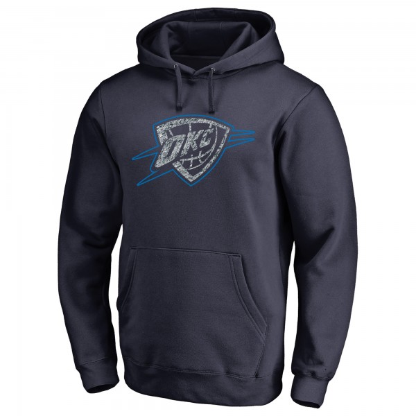 Толстовка Oklahoma City Thunder Navy Static Logo
