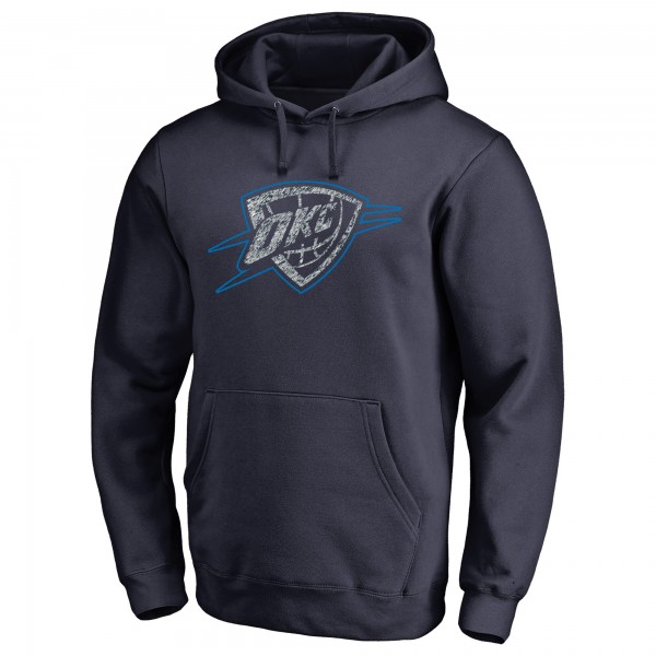Толстовка Oklahoma City Thunder Navy Static Logo