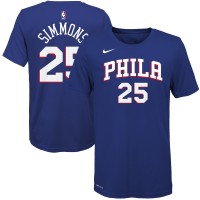 Детская футболка Ben Simmons Philadelphia 76ers Nike - Royal