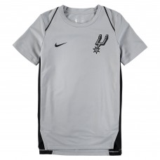 Детская футболка San Antonio Spurs Nike Hyperelite Shooter Performance - Gray