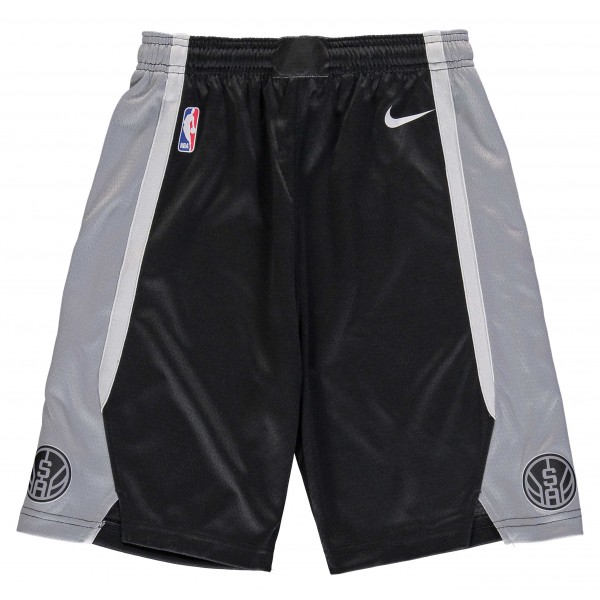 Детские шорты San Antonio Spurs Nike Swingman Icon Performance - Black - атрибутика NBA