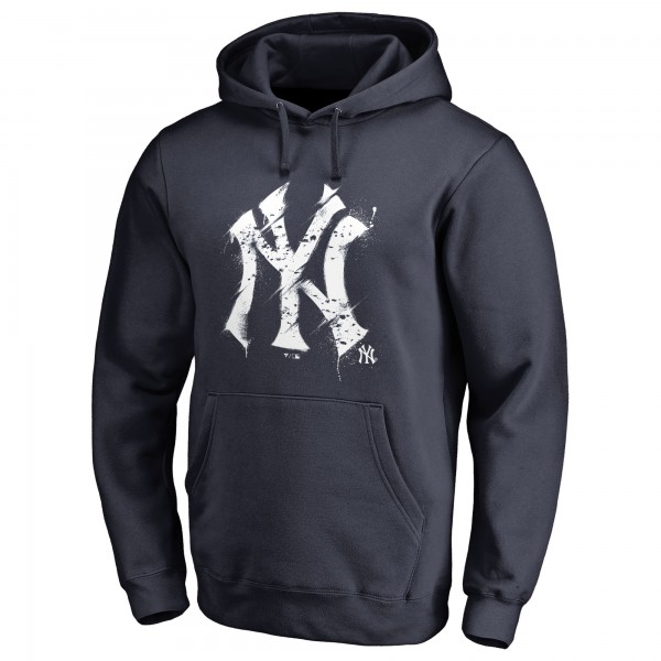 Толстовка New York Yankees Navy Splatter Logo