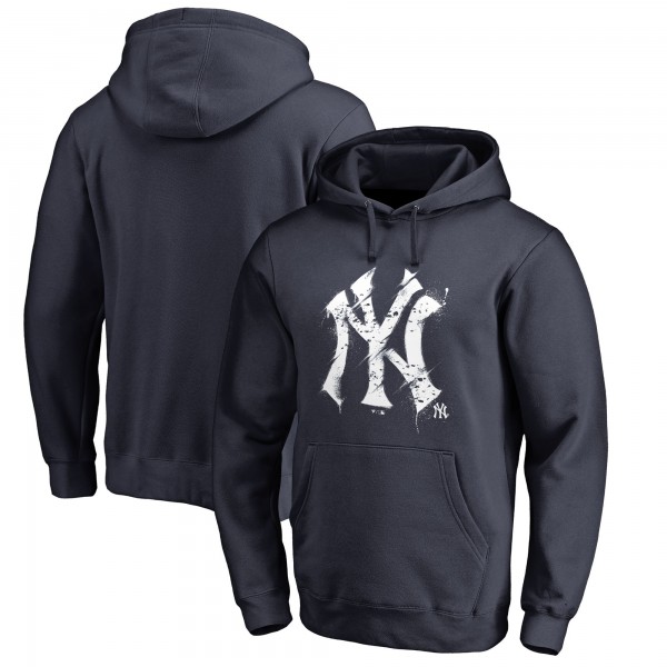 Толстовка New York Yankees Navy Splatter Logo