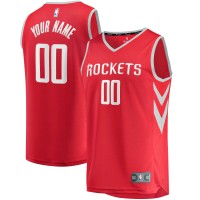 Игровая именная майка Houston Rockets Fast Break Replica Red - Icon Edition