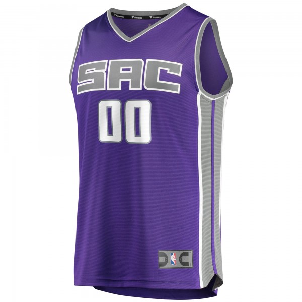 Игровая именная майка Sacramento Kings Fast Break Replica Purple - Icon Edition - личная джерси НБА