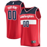 Игровая именная майка Washington Wizards Fast Break Replica Red - Icon Edition