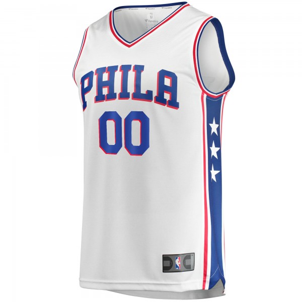 Игровая именная майка Philadelphia 76ers Fast Break Replica White - Association Edition - личная джерси НБА