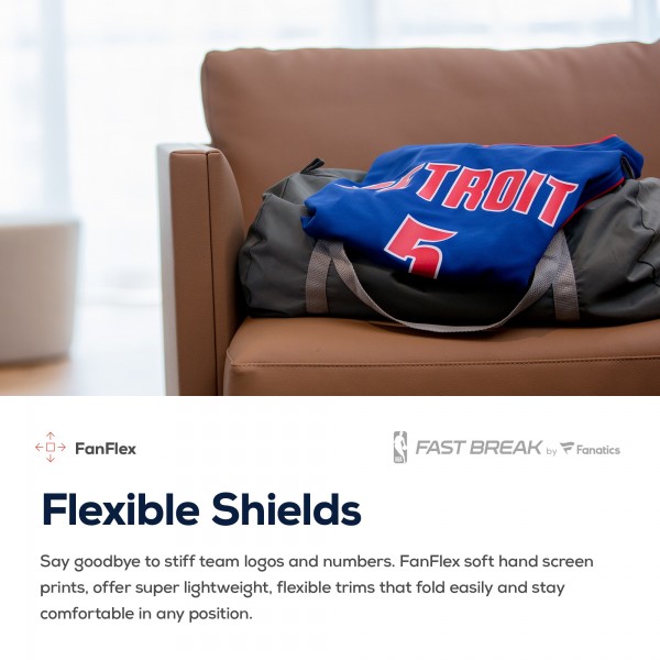 Игровая форма  Detroit Pistons Youth Fast Break Custom Replica Blue - Icon Edition