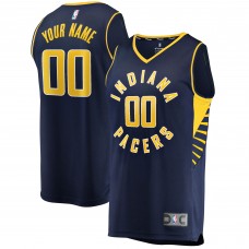 Детская именная игровая майка Indiana Pacers Fast Break Replica Navy - Icon Edition