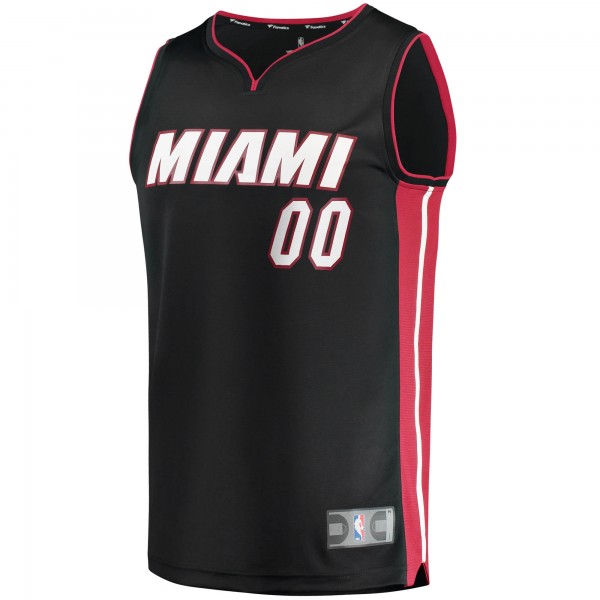 Игровая форма  Miami Heat Youth Fast Break Custom Replica Black - Icon Edition