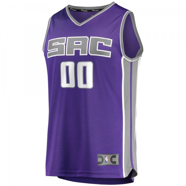 Детская именная игровая майка Sacramento Kings Fast Break Replica Purple - Icon Edition - баскетбольная джерси NBA