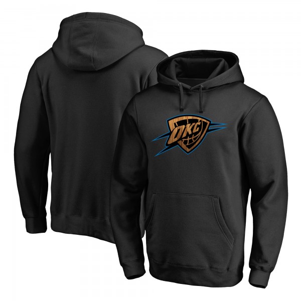 Толстовка Oklahoma City Thunder Black Hardwood
