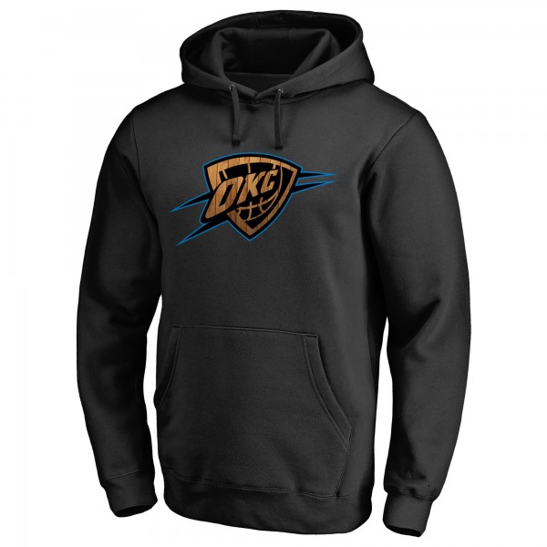 Толстовка Oklahoma City Thunder Black Hardwood