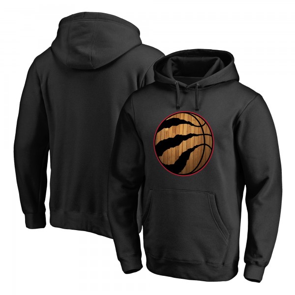 Toronto Raptors Black Hardwood Pullover Hoodie