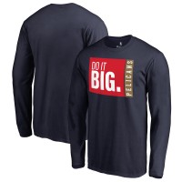 Футболка с длинным рукавом New Orleans Pelicans Do It Big - Navy