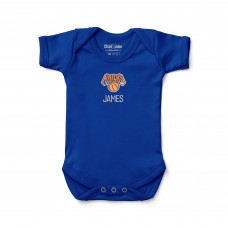 Малышам New York Knicks Royal Personalized Bodysuit