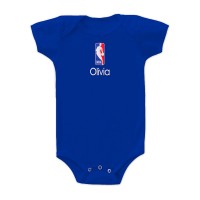 Малышам NBA Logo Royal Personalized Bodysuit